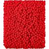 imageShappy 2000 Pieces 08 cm Pom Poms for Craft Making Mini Tiny Small Christmas Pompom Balls Assorted Color Elastic Arts Pompoms for Hobby Supplies Creative DIY Craft Material Decoration Mixed ColorRed