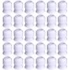 imageShappy 30 Pieces Coupler Piping Bag Plastic Standard Couplers Cake Decorating Pipe Tip for Frosting Icing Nozzles 12 x 1 Inch30