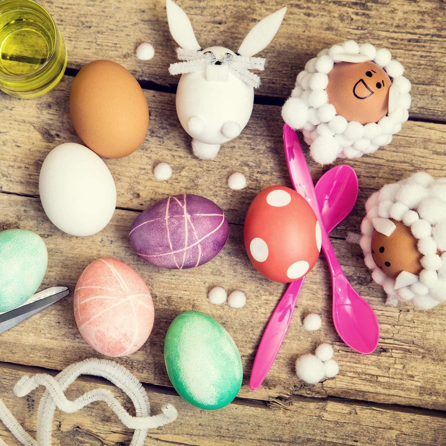 imageShappy 2000 Pieces 6 mm Pom Poms Christmas for Craft Making Christmas Holiday Costume Pom Balls Hobby Supplies and DIY Creative Crafts DecorationsWhite